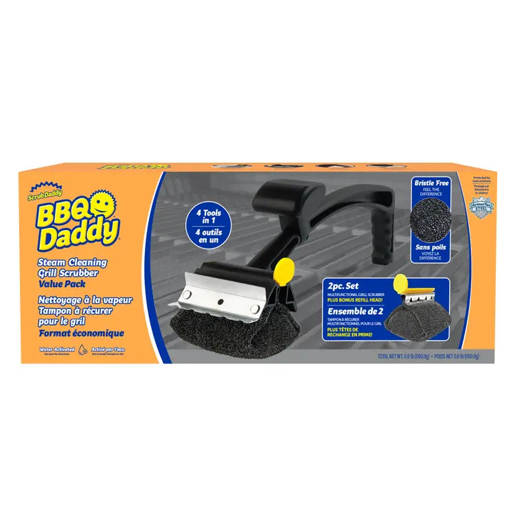 BBQ Daddy Bundle – BBQ Daddy Grill Brush and a Refill Head (WPZM)