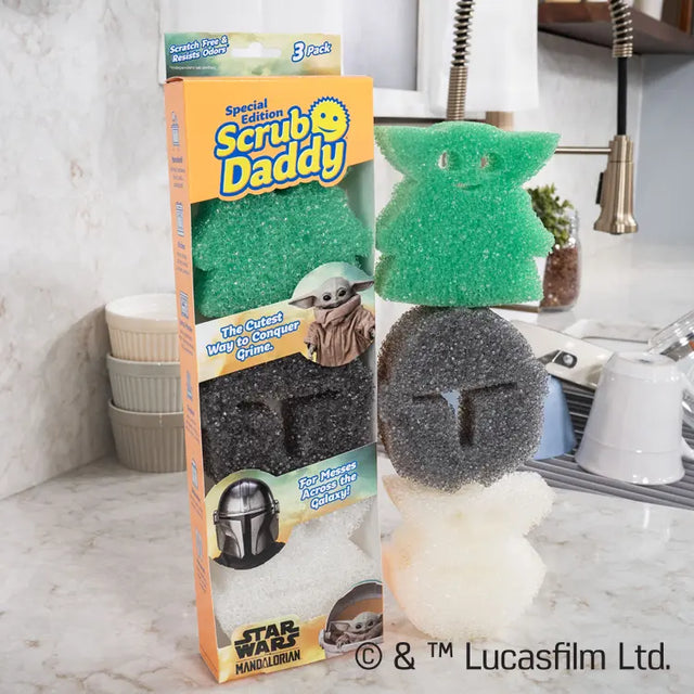Scrub Daddy Mandalorian 3 Count Sponge Set (FN62)