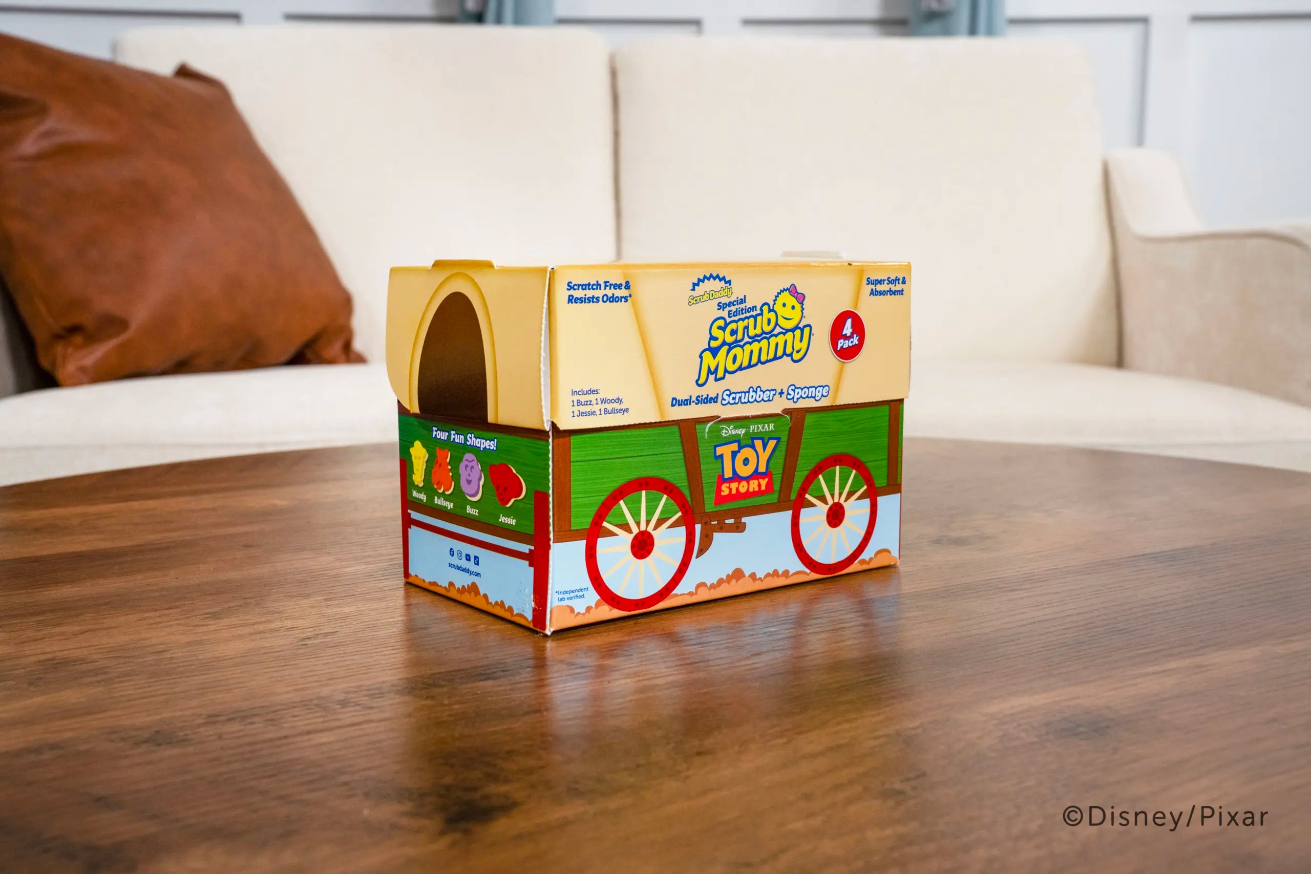 Scrub Mommy Disney and Pixar’s Toy Story Sponges Collector’s Edition – 4 Count (LVIY)