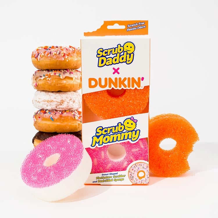 Scrub Daddy X Dunkin’ Donut Shaped Sponges (EX8X)