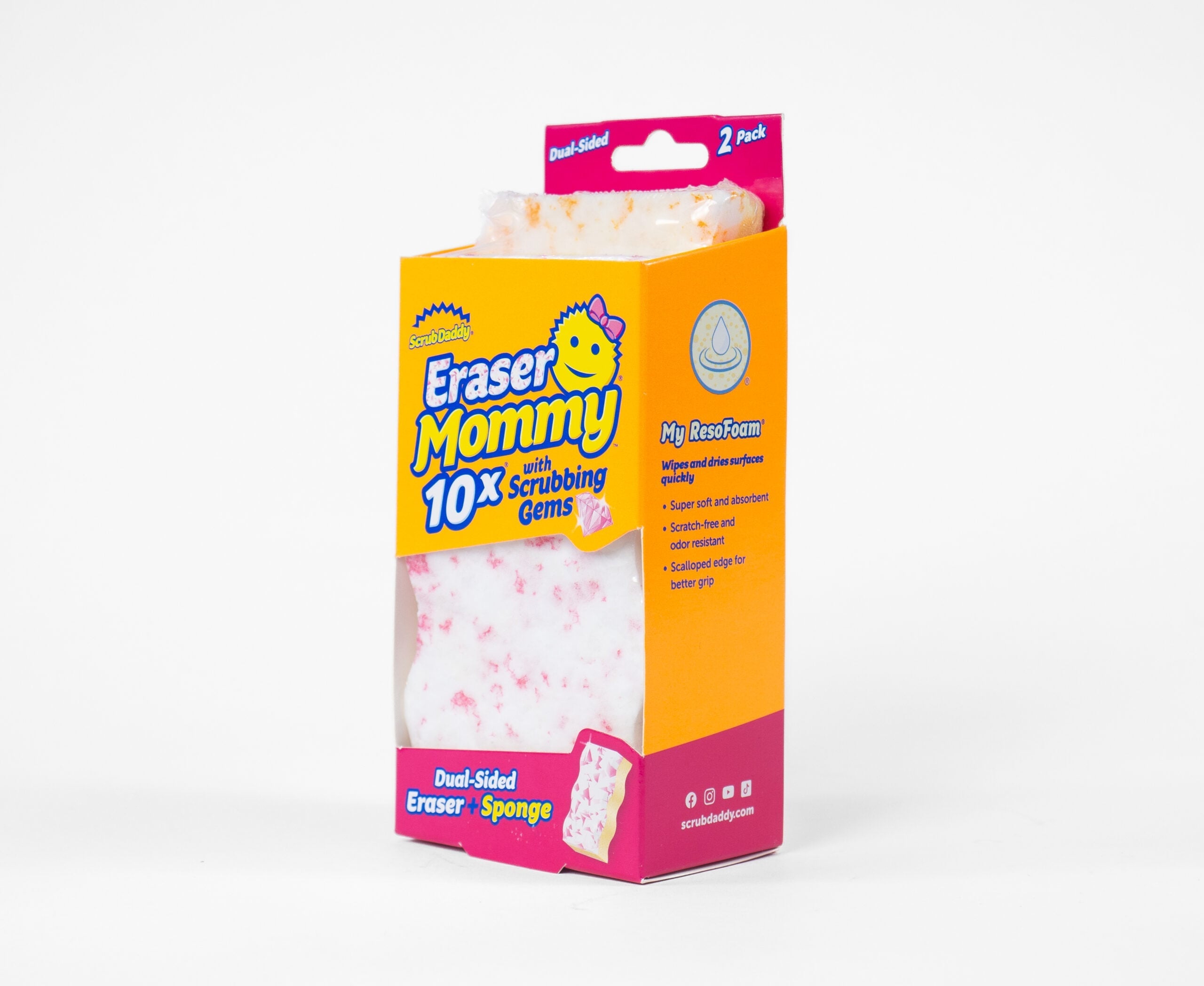 Scrub Daddy Eraser Mommy 10x with Scrubbing Gems (CDZE)