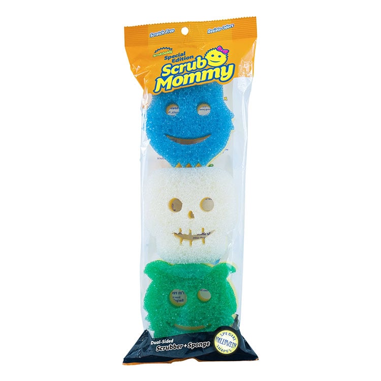 Scrub Mommy Halloween Shaped Sponges and Scrubbers (YK96)
