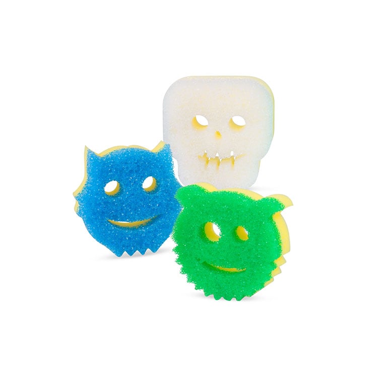 Scrub Mommy Halloween Shaped Sponges and Scrubbers (YK96)
