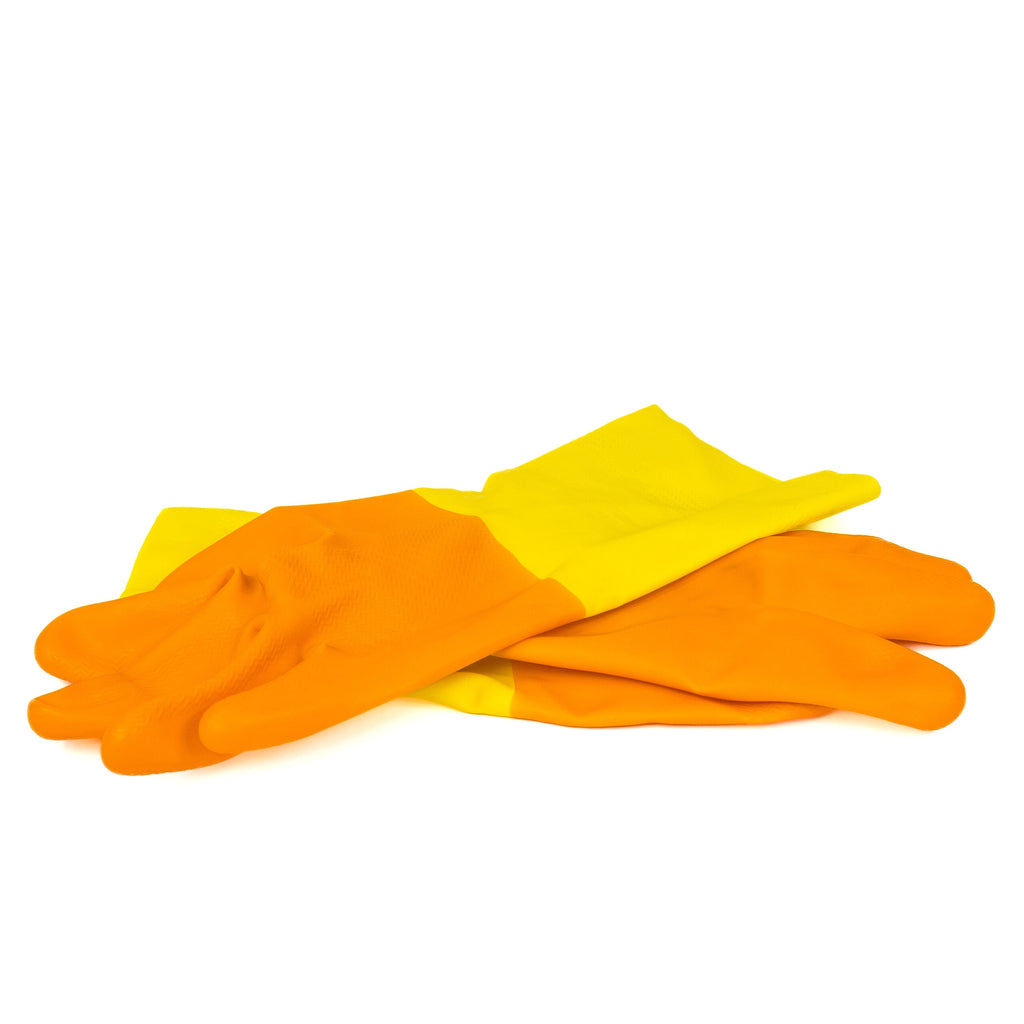 Scrub Daddy Lemon Scented Latex Gloves (W2J8)