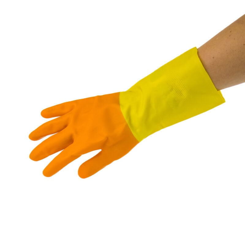 Scrub Daddy Lemon Scented Latex Gloves (W2J8)