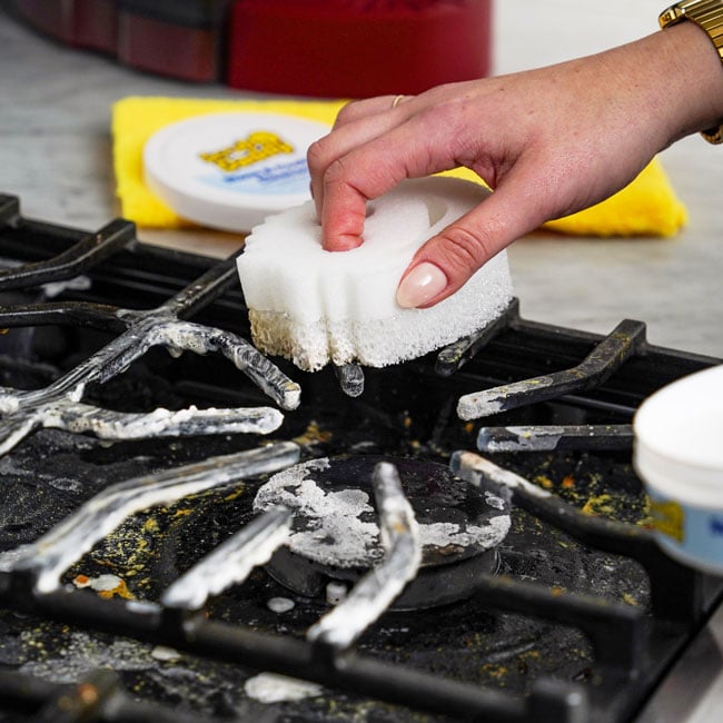 Scrub Daddy Stove & Cooktop Cleanser with Scrub Mommy (O01Y)