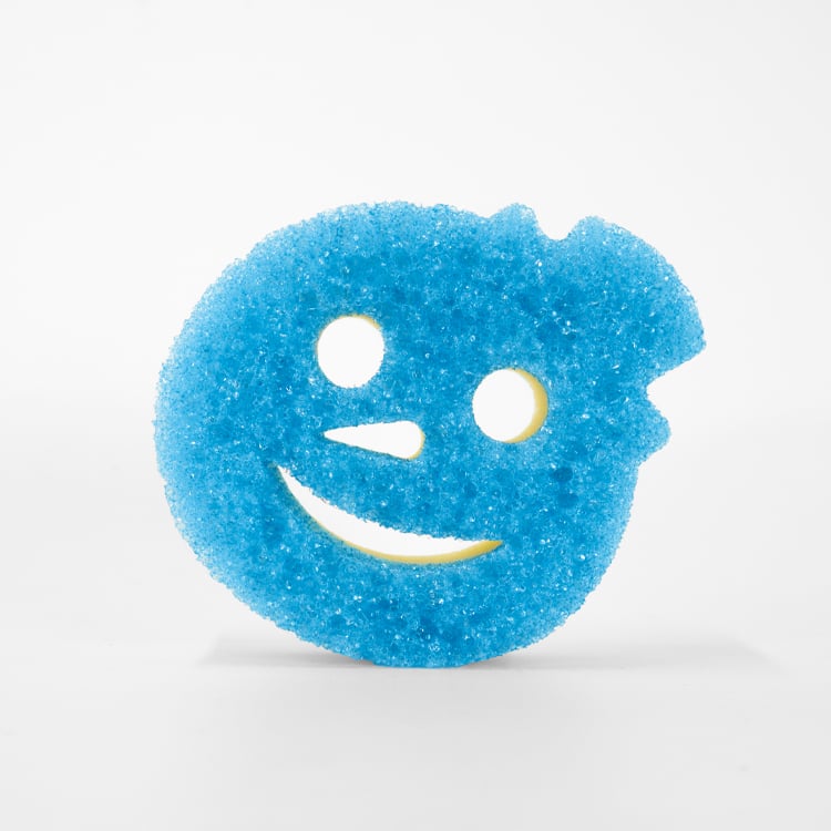 Scrub Mommy Winter Shapes Dual-Sided Scrubber and Sponge (T08U)