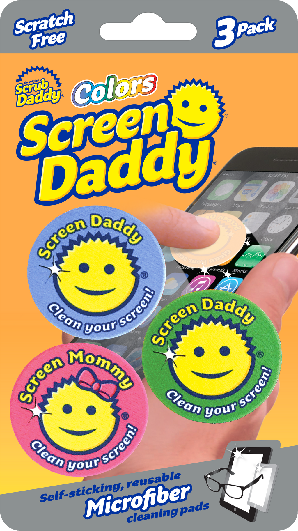 Screen Daddy Colors (3ct) (MHW5)