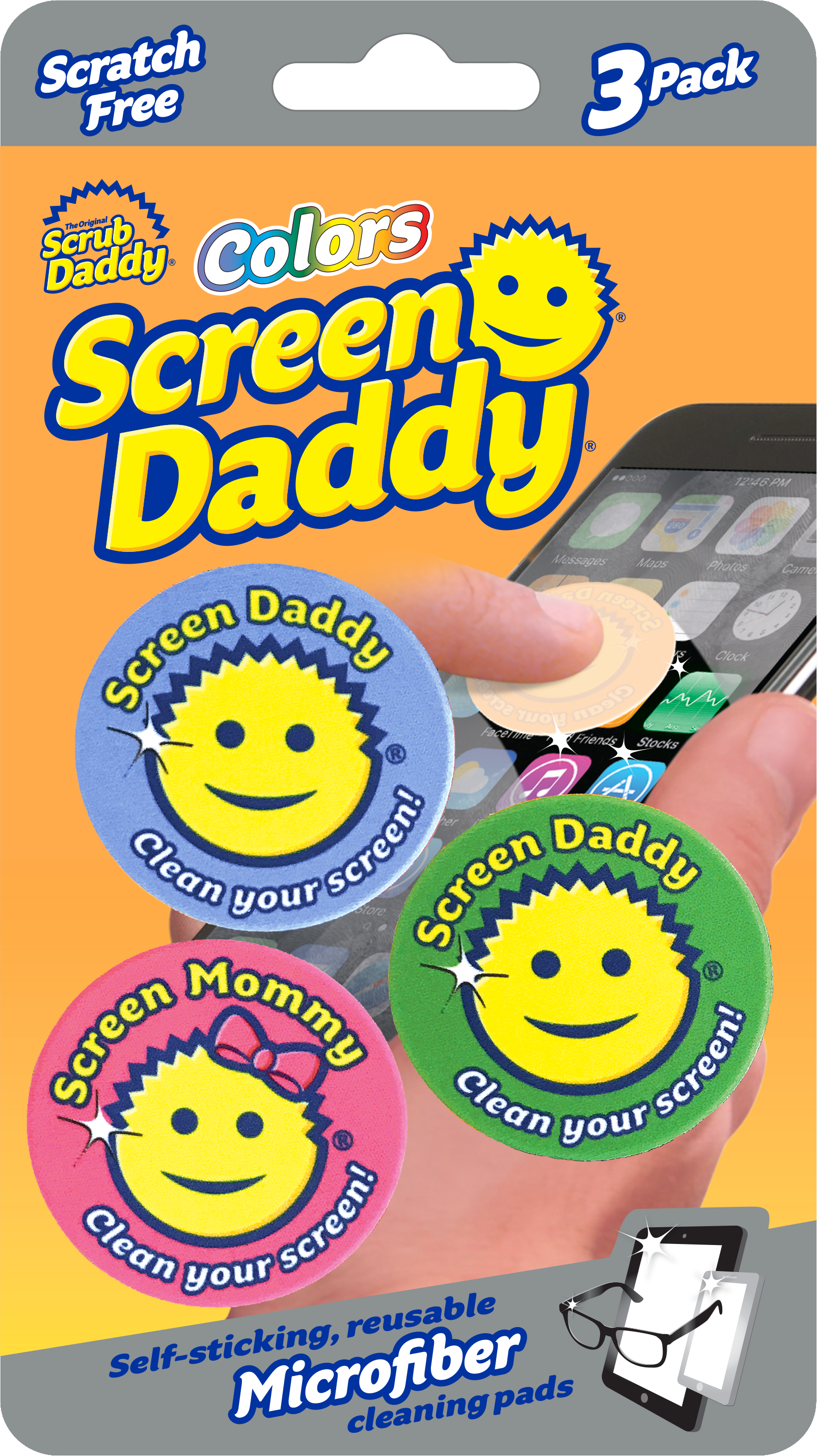 Screen Daddy Colors (3ct) (MHW5)