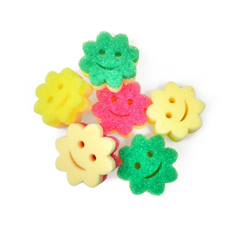 Scrub Mommy Power Flower Sponge 1ct (8ETH)