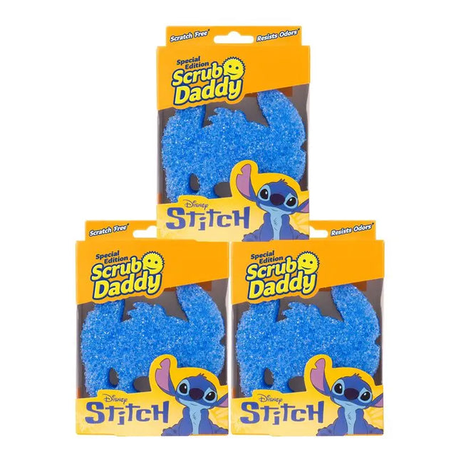 Scrub Daddy Disney Stitch 3ct Sponge Set (W650)