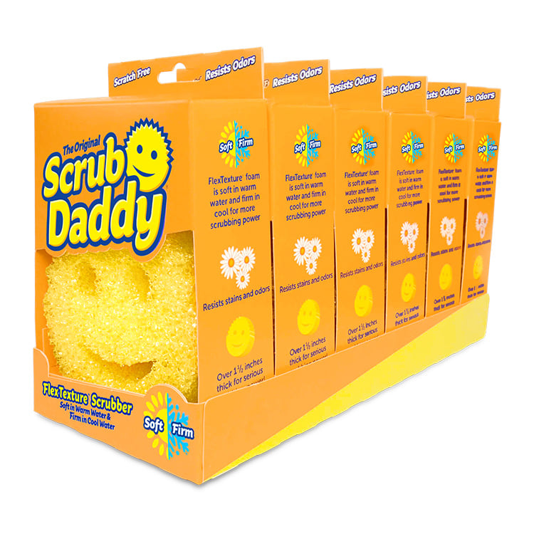 Scrub Daddy Original Scrubber and Sponge – 6 count (UB52)
